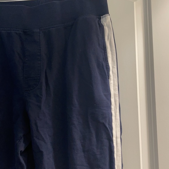 H&M blue with white strip jogging pants medium - Picture 3 of 5